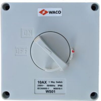 WATERTIGHT SWITCH 10AMP