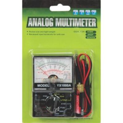 ANALOGUE POCKET MULTIMETER