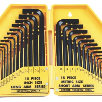 30 PIECE ALLEN KEY SET AND CASE