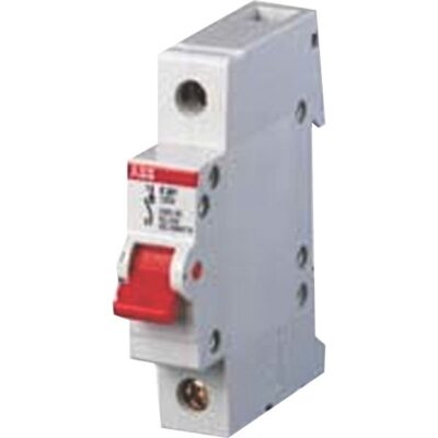 E201/SHD201 SINGLE POLE ISOLATOR DIN RAIL MOUNT (230 VAC) (1NO) &#8211