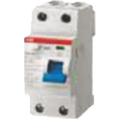 F202 SINGLE POLE AND NEUTRAL RCCB DIN RAIL MOUNT 30mA 10kA &#8211