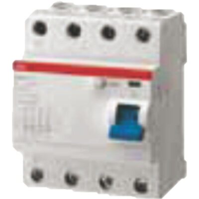 F204 TRIPLE POLE AND NEUTRAL RCCB DIN RAIL MOUNT 30MA 10kA &#8211