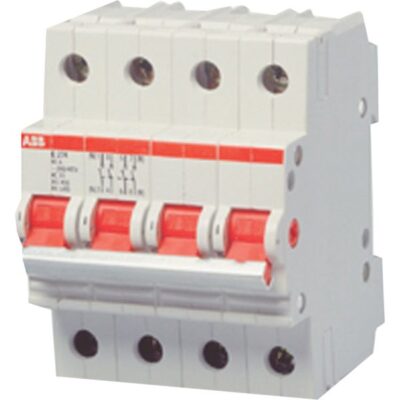 E202/SHD202 DOUBLE POLE ISOLATORS DIN RAIL MOUNT (415 VAC) (2NO) &#8211