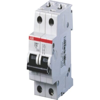 S202 DOUBLE POLE MCB 10kA DIN RAIL MOUNT (415VAC &#8211