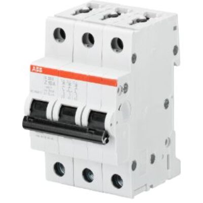 S203 TRIPLE POLE MCB 10kA DIN RAIL MOUNT (400VAC) &#8211