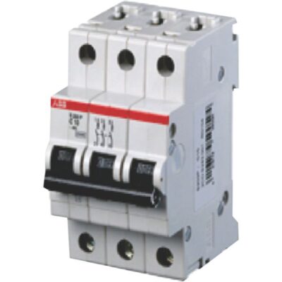 S203 TRIPLE POLE MCB 10kA DIN RAIL MOUNT (400VAC) &#8211