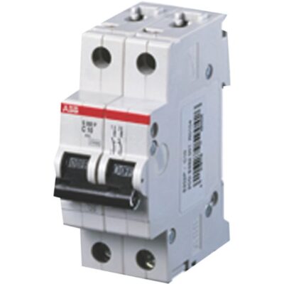 S202 DOUBLE POLE MCB 10kA DIN RAIL MOUNT (400VAC &#8211