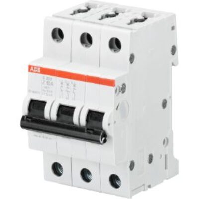 S203 TRIPLE POLE MCB 10kA DIN RAIL MOUNT (400VAC) &#8211