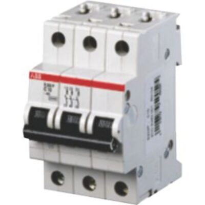 S203 TRIPLE POLE MCB 10kA DIN RAIL MOUNT (400VAC) &#8211